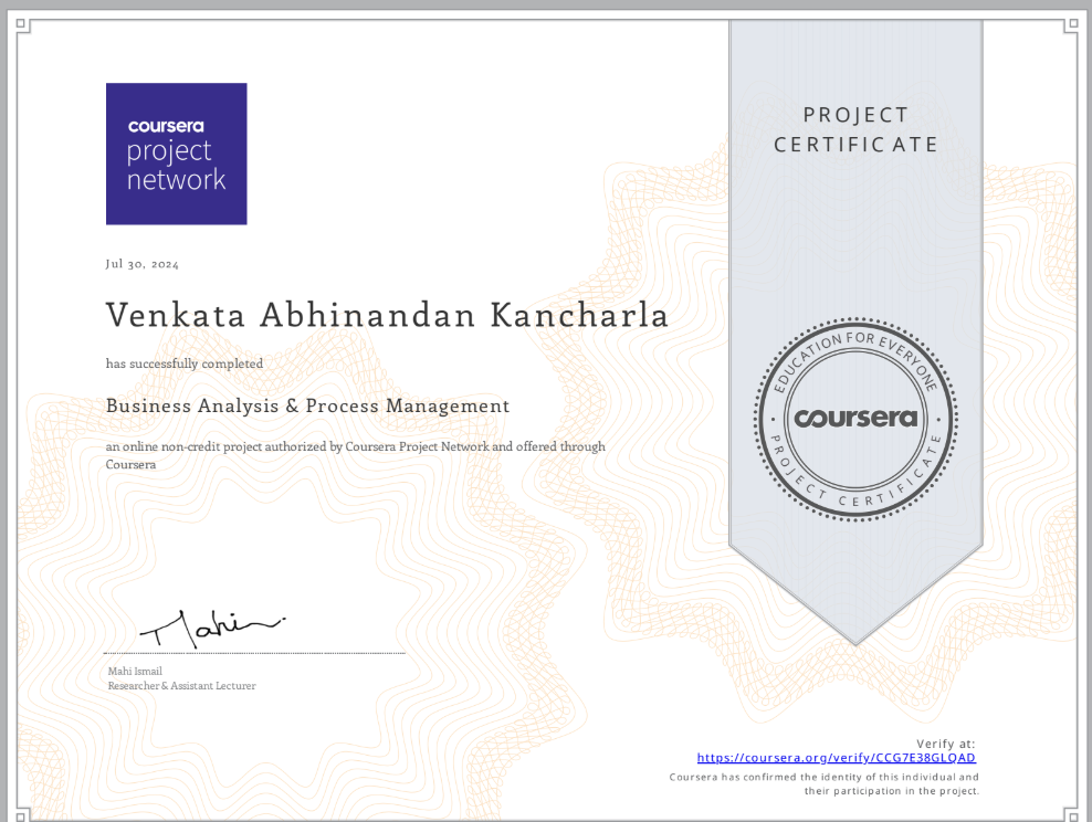 Certification 4